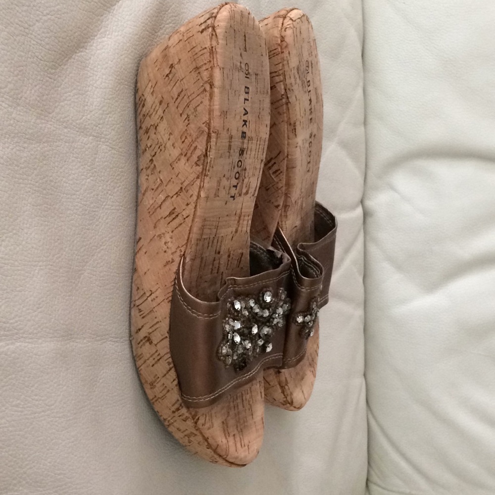 Blake Scott embellished slide sandals - Picture 2 of 3